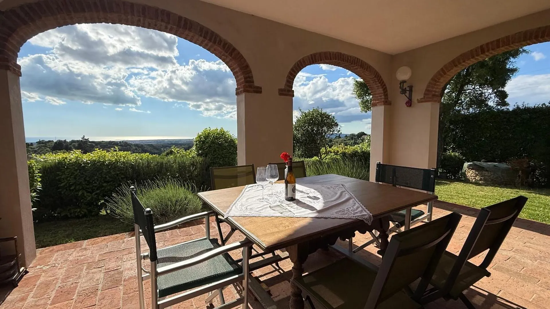 Podere Morena With Sea View, Private Terrace By Toscanatour Greg location